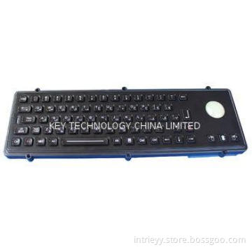 71keys Mechanical Trackball Black Metal Keyboards With Fn K